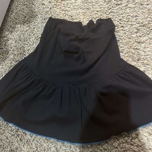 Y2K black skirt